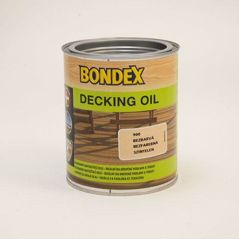 Bondex decking oil bezfarebný