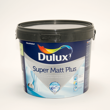 Dulux Super Matt Plus - Biela